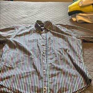 Men's Multicolor Striped Shirt. Great condition.